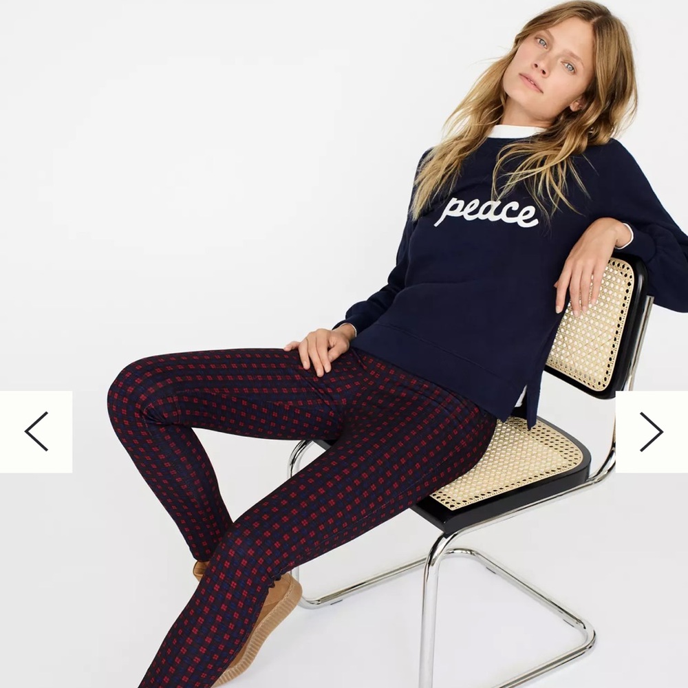 Sanctuary by Anthropologie Plaid Leggings Sz. Small NWOT